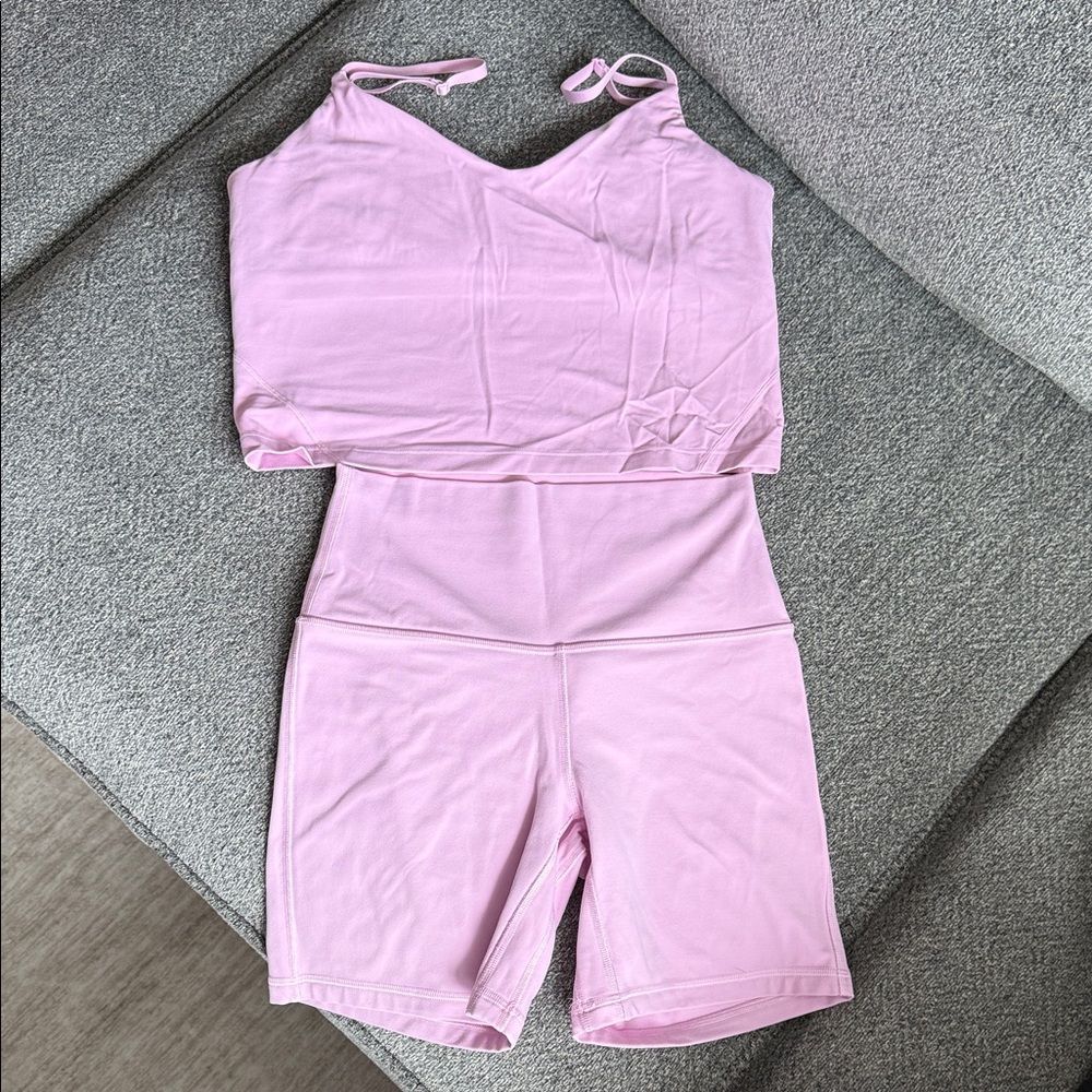Lululemon Align Cami + 6” Shorts